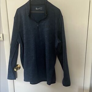 Under Armour Dark Blue Quarter-Zip Pullover